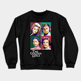 The Golden Girls Pop Art Crewneck Sweatshirt